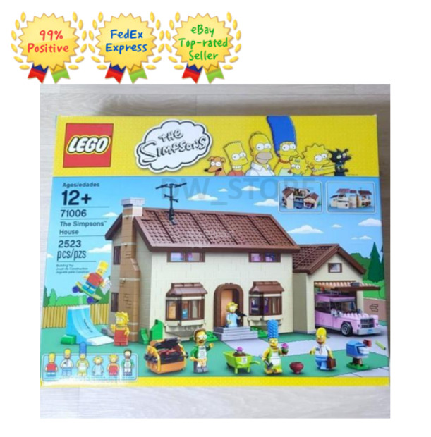 psykologi bruger afspejle LEGO Simpsons 71006 The Simpsons House Brand NEW l NIB l Sealed l Express |  eBay