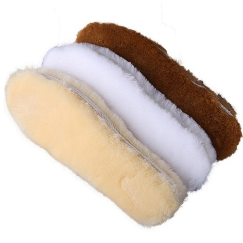 Wolleinlegesohlen Winter Warm Dick Fleece Thermo Weich Unisex Fell Schuh Stiefel Pads - Bild 9 von 15