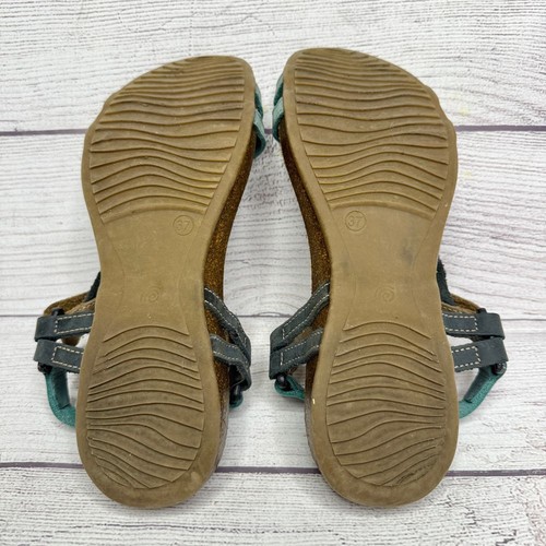 Inter-Bios Leather Sandals Comfort Adjustable Straps Cork Footbed Women's - Picture 6 of 6