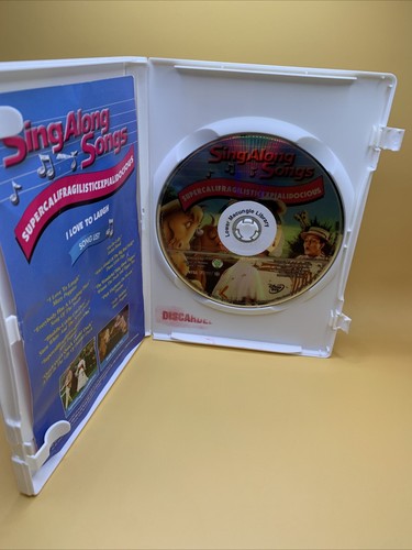 Disney Sing-Along Songs Supercalifragilisticexpialidocous (DVD) I Love to Laugh - Picture 4 of 5