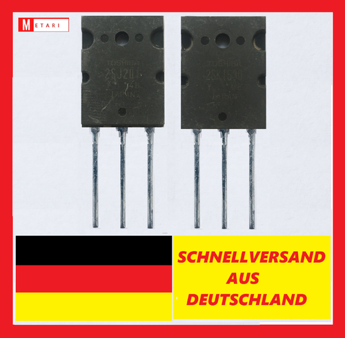 1 Paar Pair 2SJ201 2SK1530 Toshiba Japan Mosfets, Power Amplifier | eBay