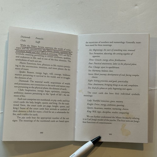 The Angels Tarot BOOKLET ONLY by Rosemary Ellen Guiley Robert Place Book 1995 - Picture 9 of 9