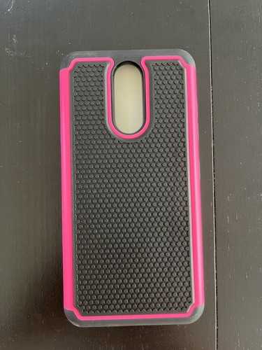 LG Aristo 4+ Plus  Case Hybrid Cover ( Rose)