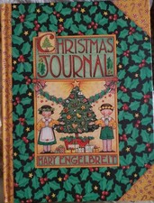 1994 Mary Engelbreit 5 YR Christmas Journal Hardcover Book W/Ribbon Bookmark NOS