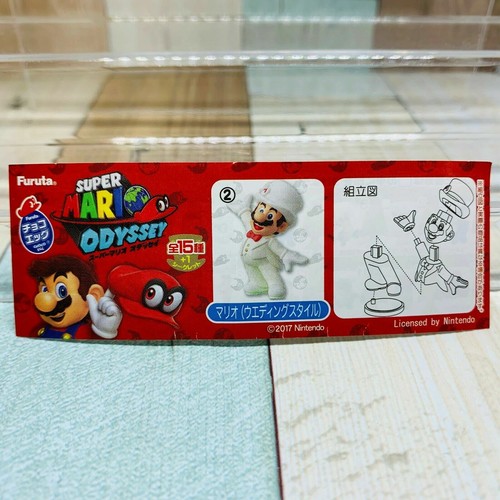 Nintendo Super Mario Odyssey Chocolate Egg Figure 02.Mario (stile matrimonio) - Foto 10 di 11