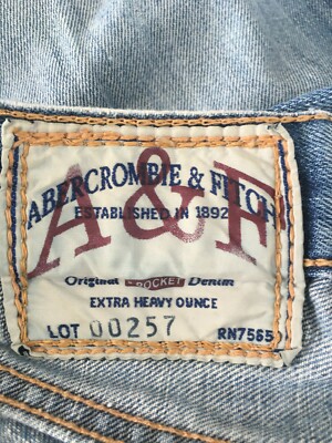 廃盤　新品未開封Abercrombie & Fitch Colden30mL Vintage Abercrombie & Fitch Mens 30 x 32 Boot No. 836514