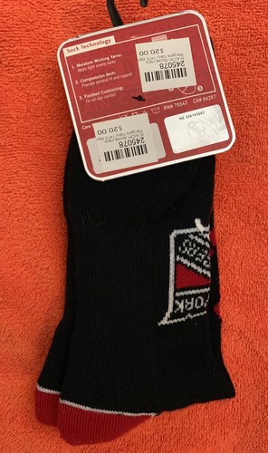 NY RANGERS SOCKS 47 BRAND LARGE MENS SIZE 9-13 MOISTURE WICKING NHL HOCKEY - Imagen 3 de 3