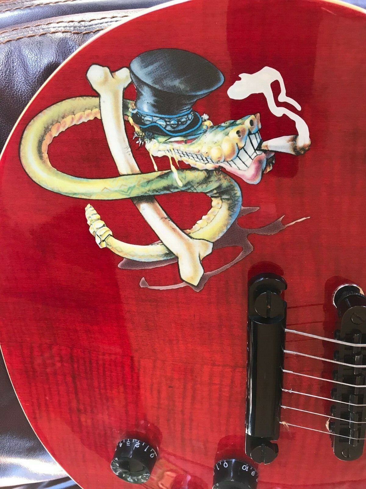 Slash Ltd Edition Edition Edition Snakepit Les Paul Classic Signature Guitarra Excelente Estado a27716 Slash Ltd Edition Edition Edition Snakepit Les Paul Classic Signature Guitarra Excelente Estado a27716