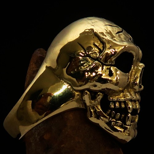 ZOMBIE RING HERREN HORROR BIKER KOSTÜM RING KILL BY BULLET ZOMBIE GRÖSSE 10,5 - Bild 5 von 8