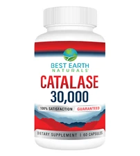 Catalase 30,000 - Advanced Enzyme for Hair Support - Best Earth Naturals