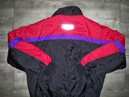 Polaris Snowmobile Sled Mens Insulated Racing Jacket Coat Large Tall Vintage - Picture 8 of 9