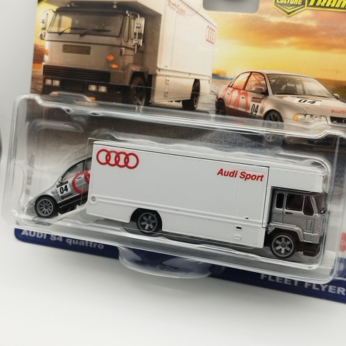 Hot Wheels NEW Team Transport Audi S4 Quattro Fleet Flyer Hotwheels Premium #77 - Bild 5 von 11