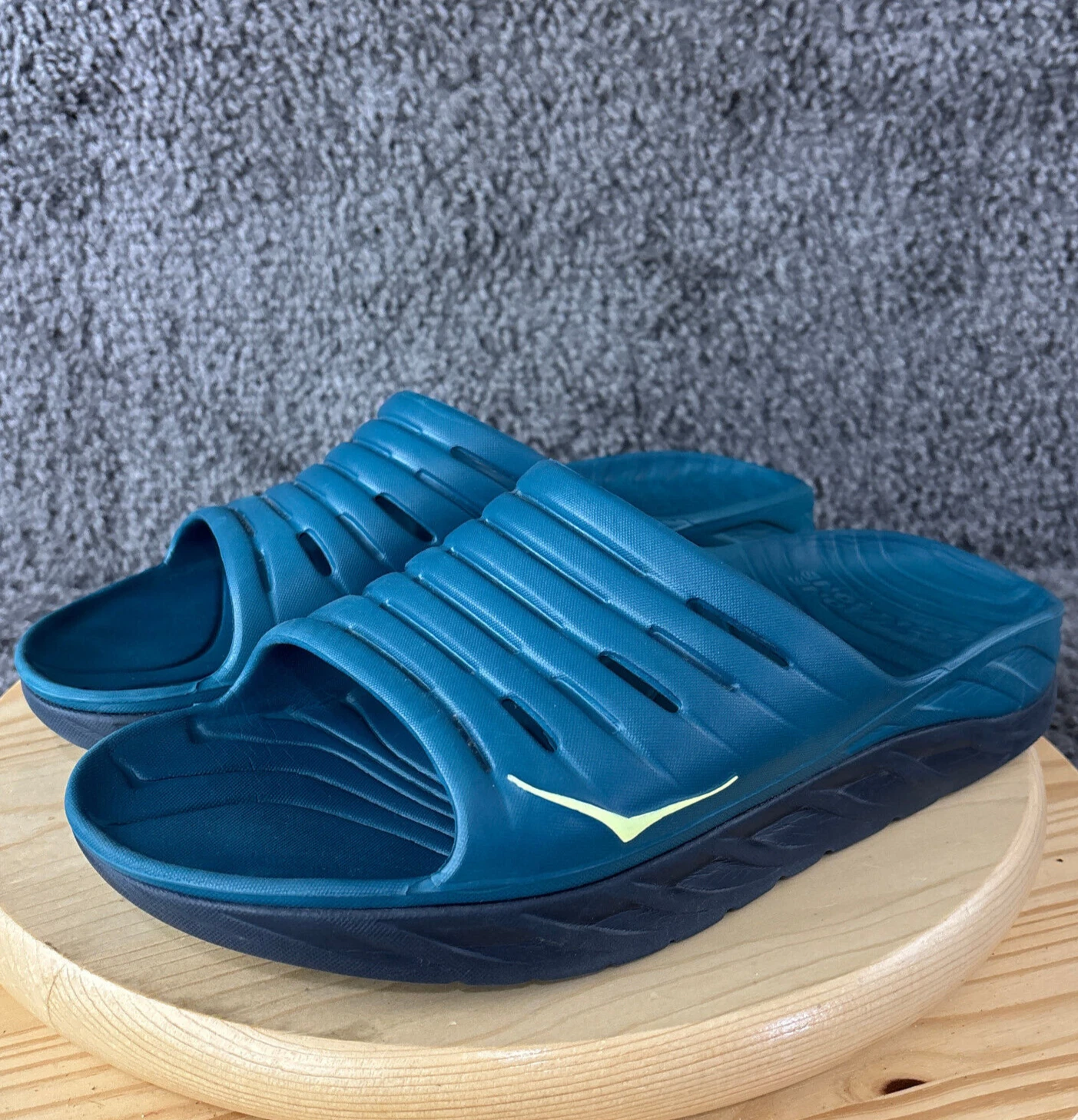 HOKA ONE ONE Sandali slip on Hoka One Ora recupero atletico slide uomo taglia 14 blu