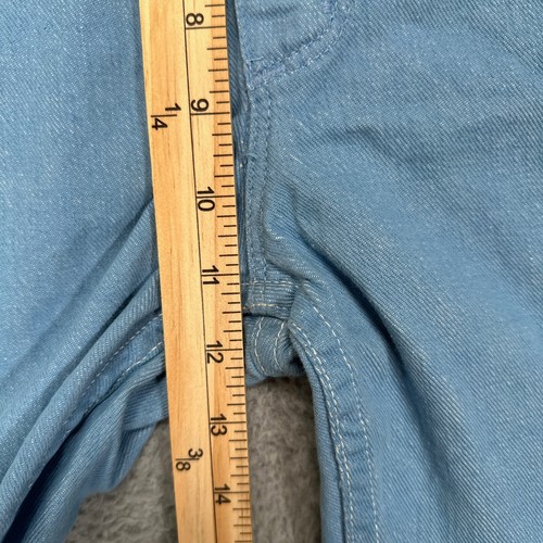 Vintage Wrangler Cut Off Jean Shorts Womens 13 14 Slim Misses Blue Sanforized US - Picture 14 of 17