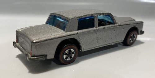 HOT WHEELS 1969 REDLINE ROLLS ROYCE SILVER SHADOW HK GREY ENAMEL - Picture 8 of 10