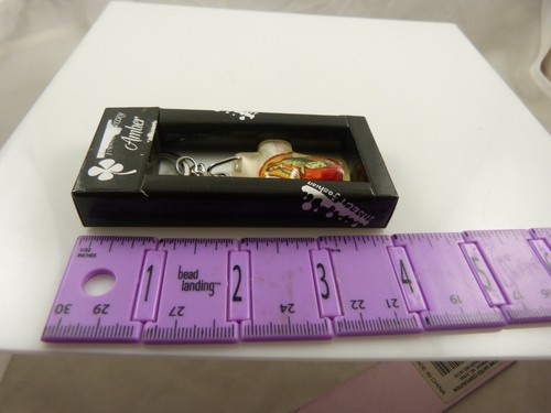 Nuestra Señora de Guadalupe Llavero Llavero Acrílico Ámbar Natural Religioso  - Imagen 3 de 6