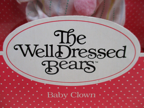 Brand New Madame Alexander The Well-Dressed Bears Baby Clown - Picture 2 of 3