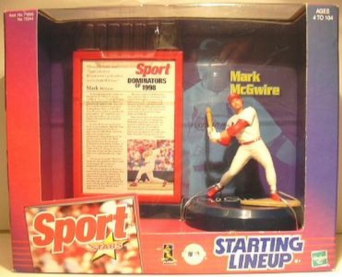 Mark McGwire St. Louis Cardinals Sport Stars Starting Lineup Figure NIB NIP 1999 - Picture 1 of 2