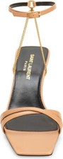 Saint Laurent Baliqua Chain Sandal size 7.5
