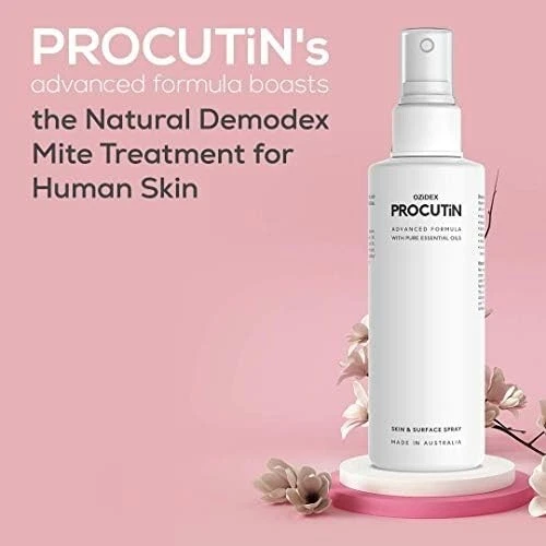 全新 Procutin 抗 Demodicosis, Demodex Mite 痤疮 Rosacea 皮肤炎,脱发 — 第 4/4 张图片