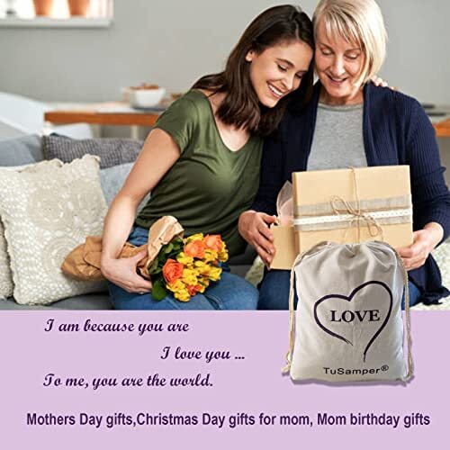 Coperta mamma regali di compleanno mamma - regali per mamma da 50x65 pollici viola - Foto 7 di 7