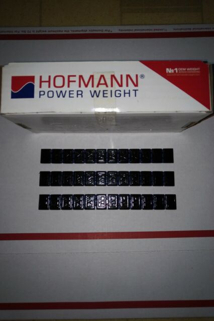 Hofmann Power Weight - Black Wheel Weights Premium NON LEAD - Auto Motorcycle Hofmann Power Weight - Black Wheel Weights Premium NON LEAD - Auto Motorcycle