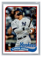 2024 Topps 1989 Topps Baseball 35th Anniversary Aaron Judge #89B-31