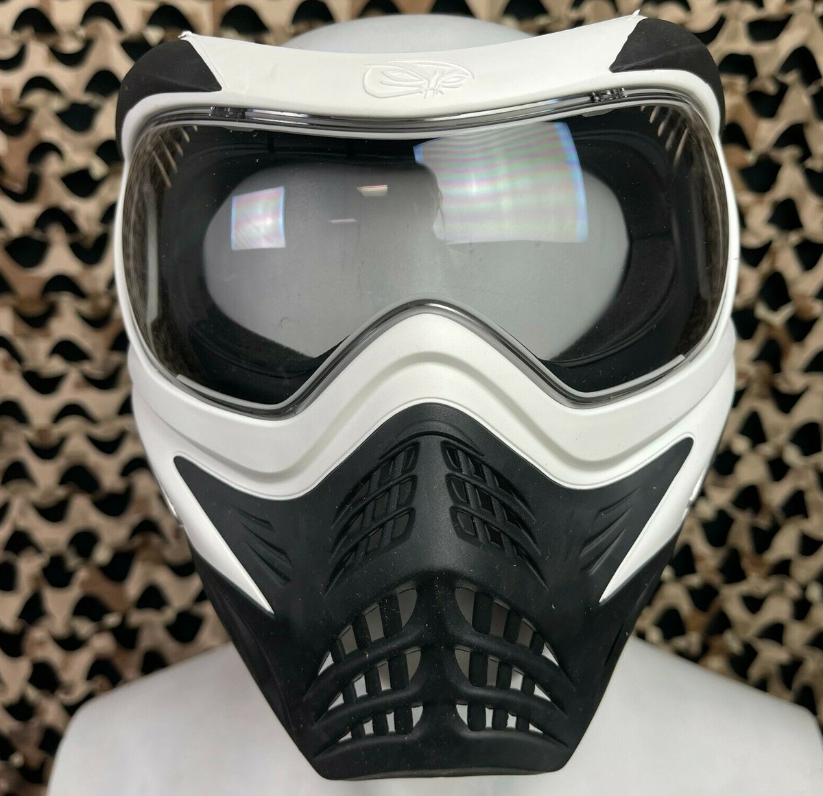 Black And White Paintball Mask