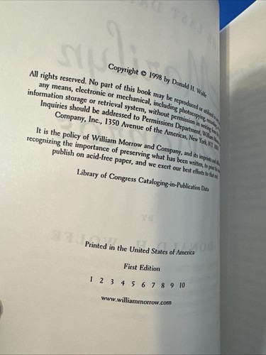 Marilyn Monroe The Last Days of By Donald H Wolfe 1998 FIRST EDITION m363 - Imagen 2 de 16