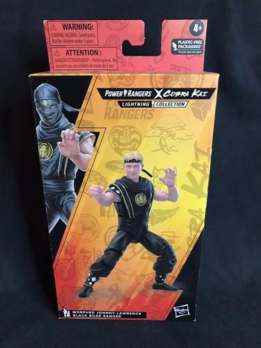 Power Rangers Cobra Kai Morphed Johnny Lawrence Black Boar Ranger Action Figure - Picture 2 of 4