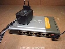 D-link DES-1008D 8-Port Ethernet Network Switch INCL PSU