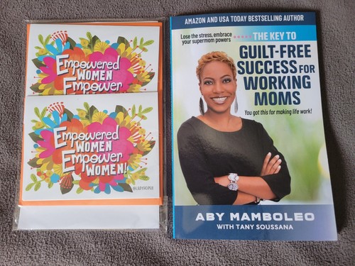 Tany Soussana Key to Guilt-Free Success for Working Moms (Paperback)  & 2 cards - Bild 1 von 3