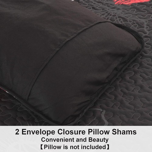 Soft Bedspread Set Coverlet Patchwork Queen King Size Soft Bedding Pillowcase AU - Picture 117 of 143