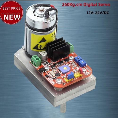 ASME-05A 260Kg.cm Digital Servo High Torque Servo für großen Roboter 12V-24V - Bild 1 von 3