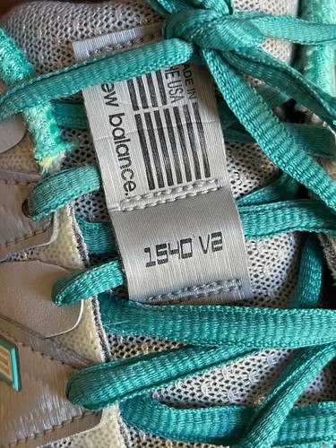 New Balance Schuhe Ws Gr. 10,5 B 1540V2 silber grün grau Laufen Walk Jogging - Bild 10 von 12