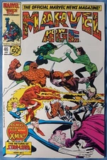Marvel Age (1983) #46 VF X-Men vs. the Fantastic Four