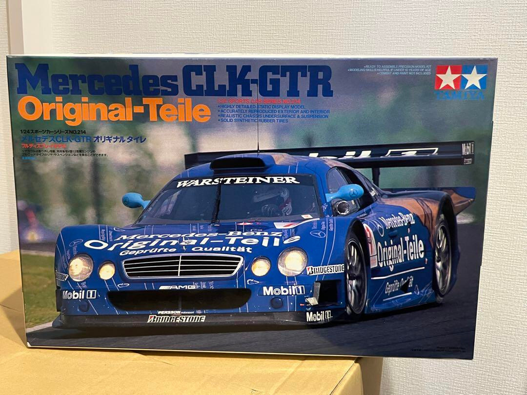 TAMIYA 1/24 Mercedes-Benz CLK GTR Original-Teile Used