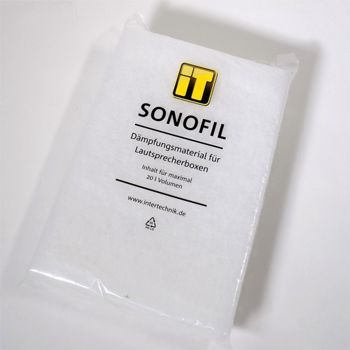 Intertechnik Sonofil anthrazit Dämpfungsmaterial ca. 20 Liter 090067-0001 - Picture 5 of 6