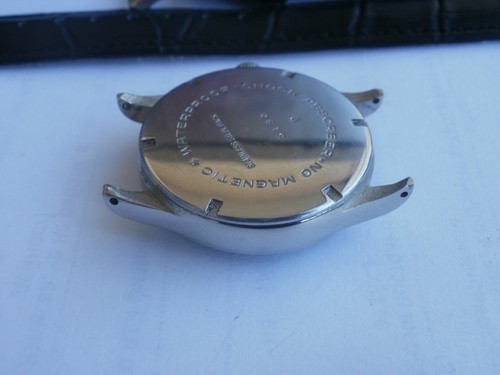 Helvetia La Marne swiss men's military two tone dial vintage wrist watch - Picture 10 of 12