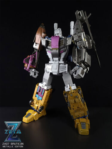 Juego de 5 figuras Zeta Toys ZA-07 Bruticon Bruticus versión cofre de metal en stock - Imagen 4 de 16