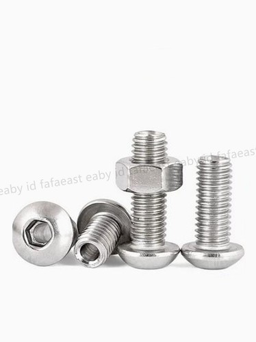 304 Stainless steel Button Head Hex Socket Hollow Screw Hollow Bolt With Nuts - Picture 12 of 12