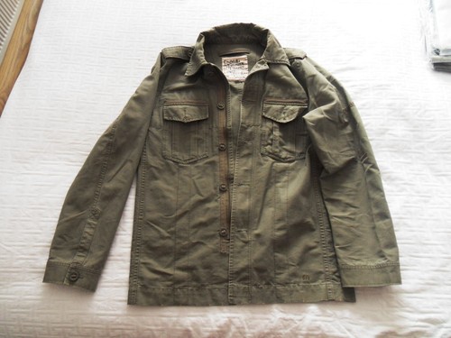 Animal Men’s 3/4 Length Retro Military Style Jacket Retro - Picture 4 of 12