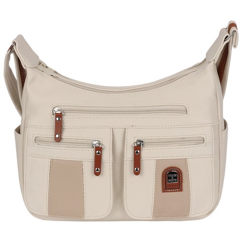 Damen Tasche Schultertasche Umhängetasche Crossover Bag Leder Optik Handtasche - Bild 17 von 111