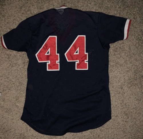Pedro Martinez Majestic Diamond Collection Boston Red Sox Jersey Blue Size M - Picture 2 of 3