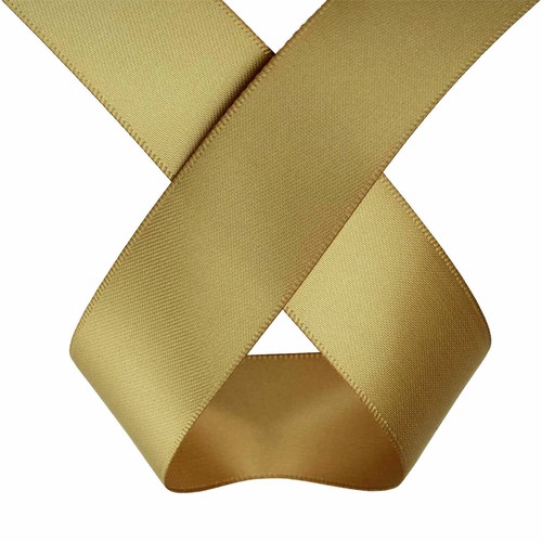 25m Double Sided Satin Ribbon Fabulous Colours DIY Crafts 10/23/25/40/50mm Width - Picture 70 of 152