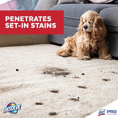 Resolve Professional Strength Carpet Cleaner Solution 32oz - Stain & Spot Remove - Picture 7 of 8