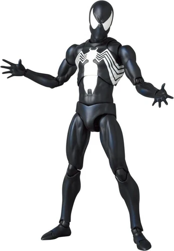 CT TOYS MAFEX No.147 Spider-Man schwarz Kostüm COMIC Ver. Action Figur Modell Spielzeug - Bild 11 von 18