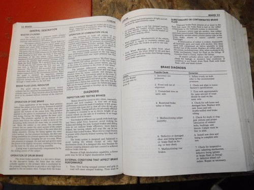 1987 CHEVROLET CAMARO BERLINETTA SPORT FACTORY SERVICE MANUAL SHOP ORIGINAL - Imagen 7 de 8