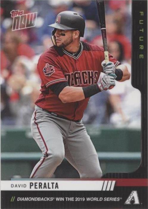 2019 Topps Now - David Peralta #3 - 1 of 1