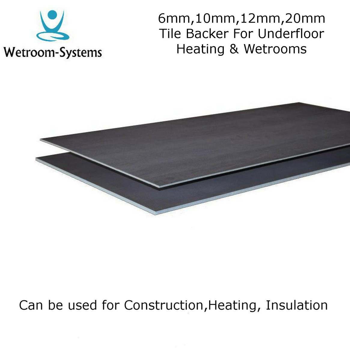 Wedi Building Panel 3 Ft. X 5 Ft. X 1/2 In. Waterproof Tile Backer Board (50 Sheets) 010717064 - The Home Depot
